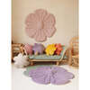 Linen Flower Play Mat, Powder Rose - Playmats - 4
