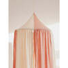 Color-Block Hanging Canopy, Powder Pink Circus - Accents - 4