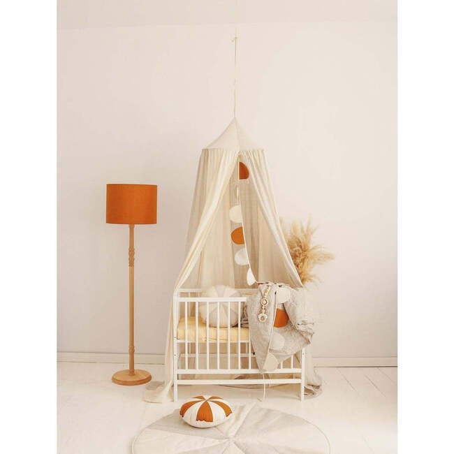 Color-Block Hanging Canopy, Cream Circus - Accents - 3