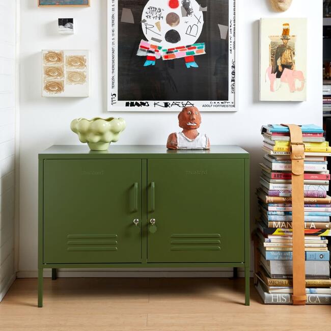 The Lowdown Locker, Olive - Storage - 3