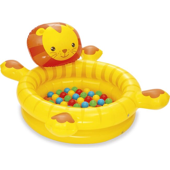 Up, In & Over Lion Ball Pit - 44 x 39 x 24 Inch