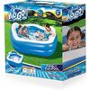 H2OGO! Family Fun Inflatable Kiddie Pool - 7' x 6'9" x 27" - Pool Floats - 3