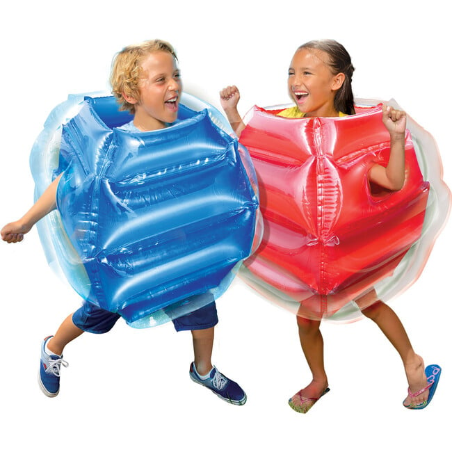 Banzai Bump N Bounce Body Bumpers in Red & Blue, 2 Bumpers - Outdoor Games - 2