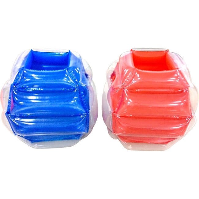 Banzai Bump N Bounce Body Bumpers in Red & Blue, 2 Bumpers - Outdoor Games - 3