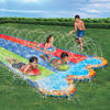 Banzai Triple Racer Water Slide with 3 Body Boards, 16 ft x 82 in - Water Toys - 3