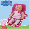 Peppa Pig Baby Doll Car Seat, Pink & White Dots - Doll Accessories - 4