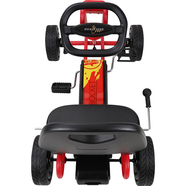 Rocket Pedal Go Kart, Red - Outdoor Games - 4