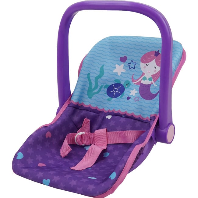 509 Mermaid Doll Travel System Stroller - Purple & Teal - Doll Accessories - 2