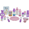 509 Mermaid 21 Piece Set: Doll Stroll n Play & Care Set - Purple & Teal - Doll Accessories - 2