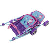 509 Mermaid Twin Doll Stroller - Purple & Teal - Doll Accessories - 3