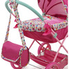 Baby Alive Deluxe Classic Doll Pram - Pink & Rainbow - Doll Accessories - 5