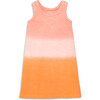 Tank Dress In Dip-Dye, Cantaloupe Dip Dye - Dresses - 1 - thumbnail