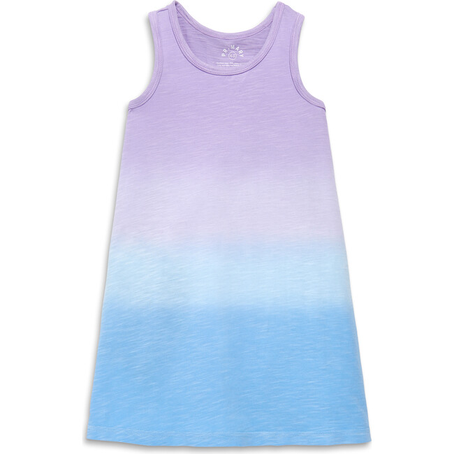 Tank Dress In Dip-Dye, Iris Multi Dip Dye - Dresses - 1