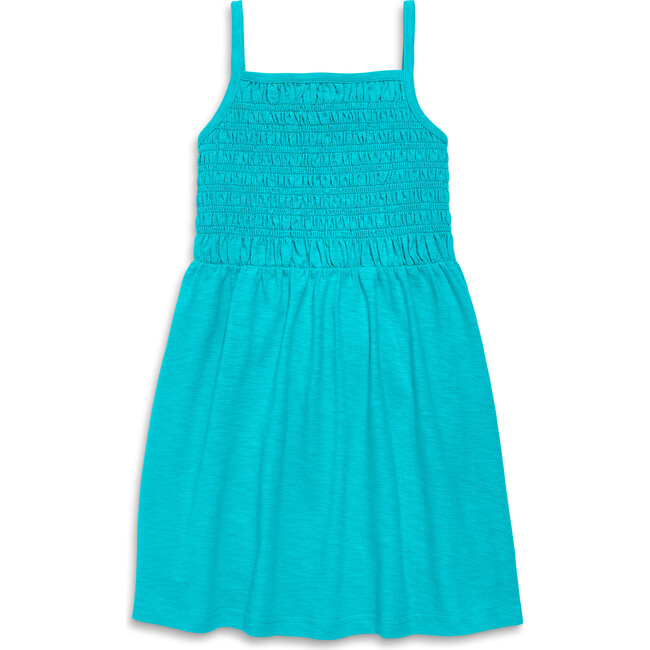 Smocked Tank Dress, Splash - Dresses - 1
