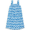 Sundress In Watercolor Waves, Blueberry Watercolor Wave - Dresses - 1 - thumbnail