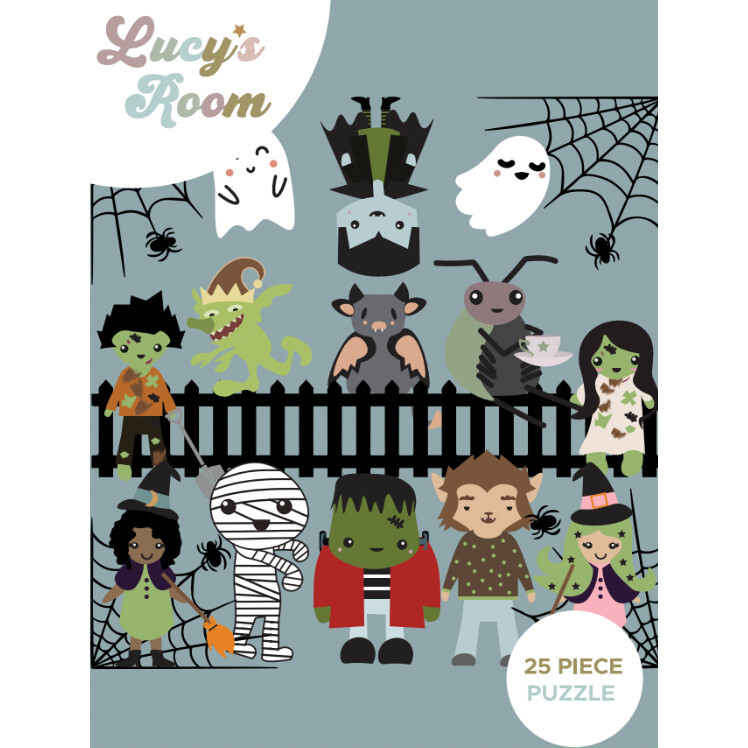Lucy's Room Where the Monsters Roam Halloween Puzzle - Puzzles - 1