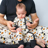 Spooky Cute Halloween Bamboo Convertible Baby Pajama, Beige - Pajamas - 4