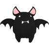 Lucy's Room Bat Halloween Bamboo Pillow, Black - Pillows - 1 - thumbnail
