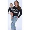 Boo Crew Halloween Long Sleeve Bamboo Terry Ringer Baby Onesie, Black - Onesies - 3