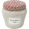 Handcrafted Braided Cord Basket, Jam Jar - Storage - 1 - thumbnail