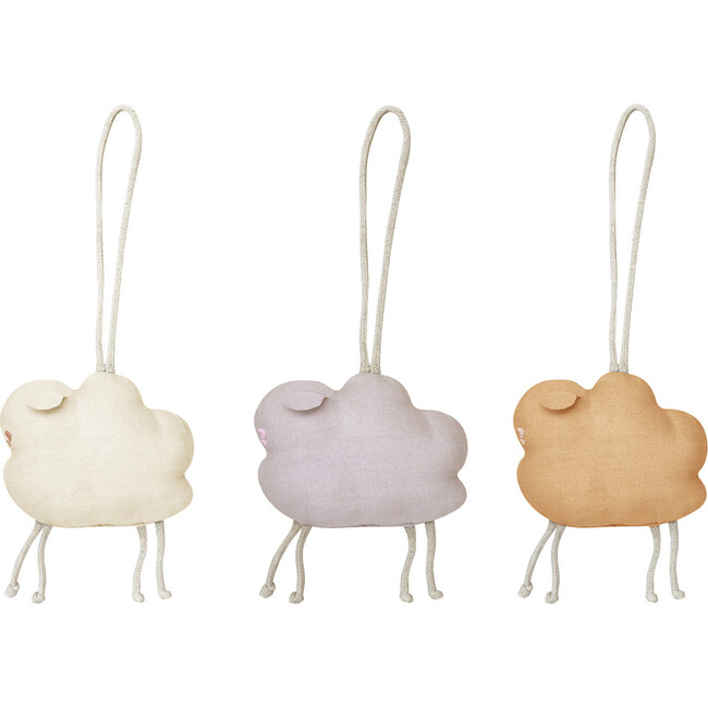 Rattle Toy Hangers, Little Sheep (Set Of 3)