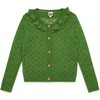 Corolle Bright Green Cardigan - Sweaters - 1 - thumbnail