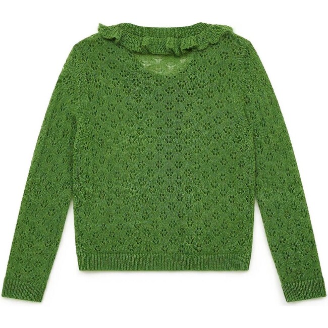 Corolle Bright Green Cardigan - Sweaters - 2