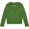 Corolle Bright Green Cardigan - Sweaters - 2