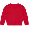 Mini Bernard Red Baby Cardigan - Sweaters - 3