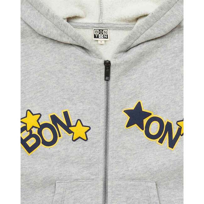 Logo Grey Stars Sweatshirt - Sweatshirts - 3