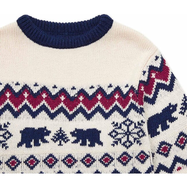 Winter Bear Jacquard Sweater - Sweaters - 3