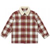 Banane Red Checked Shirt Jacket - Shirts - 1 - thumbnail