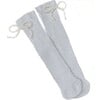 Perla Shimmer Socks, Silver - Socks - 1 - thumbnail