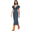 Women's Piero Dress, Green - Dresses - 1 - thumbnail