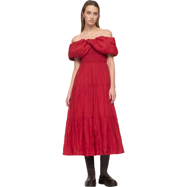 Women's Loren Dress, Ruby