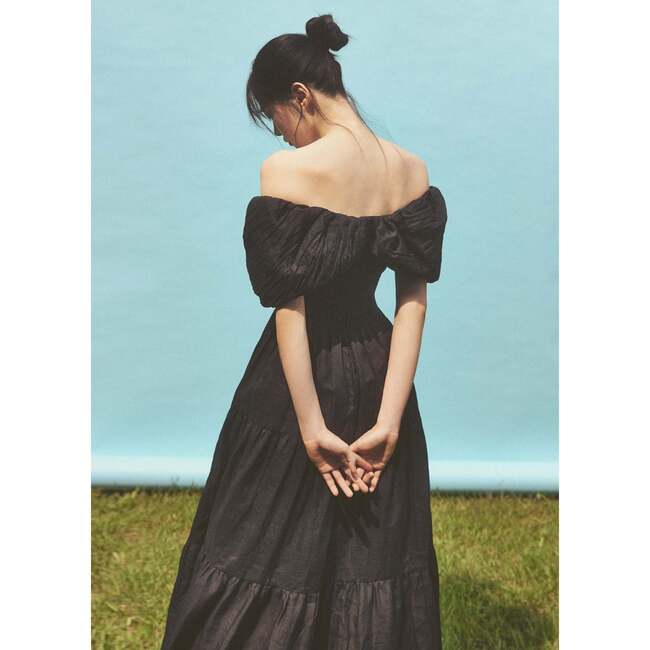 Women's Loren Dress, Black - Dresses - 2