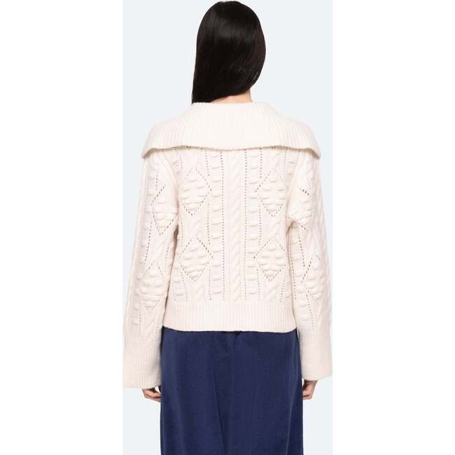 Women's Cele Sweater, Cream - Sweaters - 2