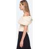 Women's Loren Top, Cream - Blouses - 2