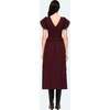 Women's Piero Dress, Bordeaux - Dresses - 2