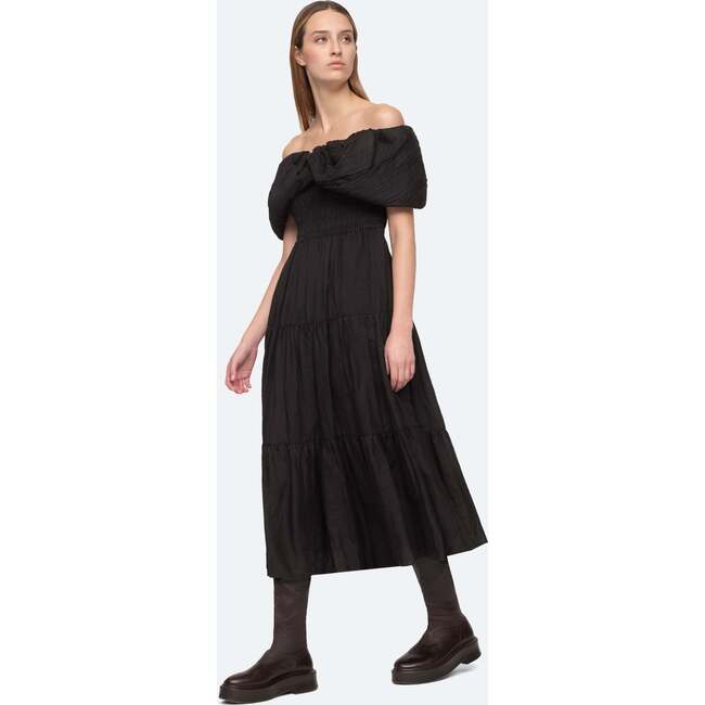 Women's Loren Dress, Black - Dresses - 3