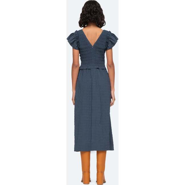 Women's Piero Dress, Bordeaux - Dresses - 3