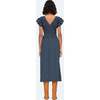 Women's Piero Dress, Bordeaux - Dresses - 3