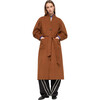 Women's Darel Coat, Chesnut - Coats - 1 - thumbnail