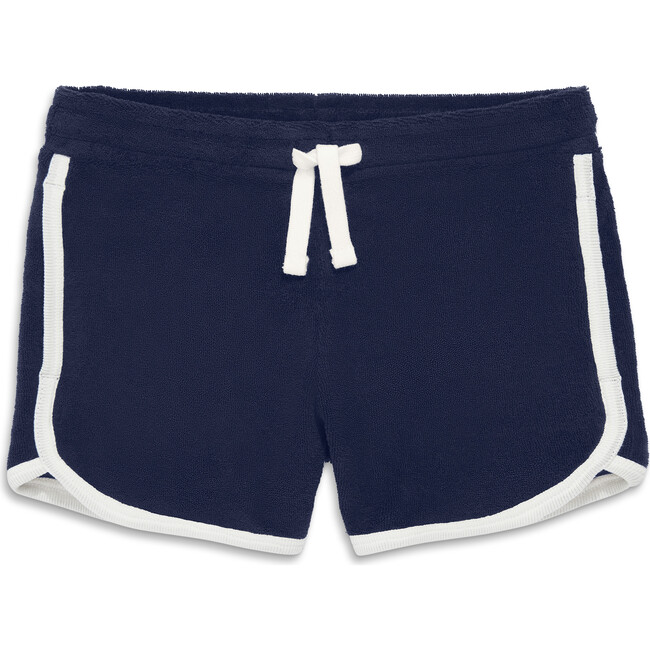 Towel Terry Short, Navy - Shorts - 1