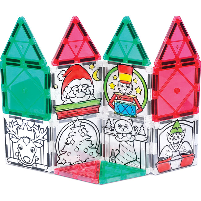 Crayola PaintOn Holiday Magnetic Tile 18 Piece Set - Magnetic Tiles - 2