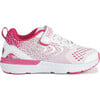 Bolts Sneakers, White/Pink - Sneakers - 1 - thumbnail