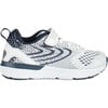 Bolts Sneakers, White/Navy - Sneakers - 1 - thumbnail