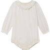 Essentials Bea Onesie in Ivory with Pink and Blue - Onesies - 1 - thumbnail