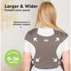 D-Lite Wrap Carrier, Copper Gray - Carriers - 2