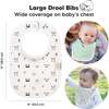 8-Pack Urban Drool Bibs Set for Baby Boys and Girls, Nordic - Bibs - 2